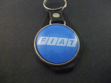 Fiat auto logo emaille sleutelhanger